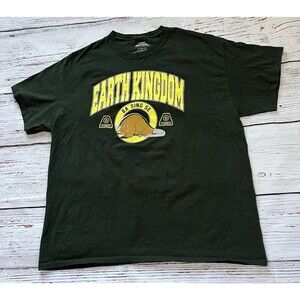 Avatar the Last Airbender Mens T-Shirt Earth Kingdom Ba Sing Se University XL